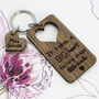 Personalised Big Heart Teacher's Keyring, thumbnail 1 of 5