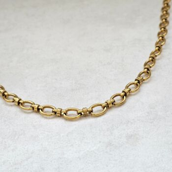 Oval Link Chain Necklace, 8 of 8