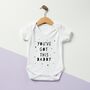You've Got This Daddy First Father's Day Baby Grow, thumbnail 5 of 10