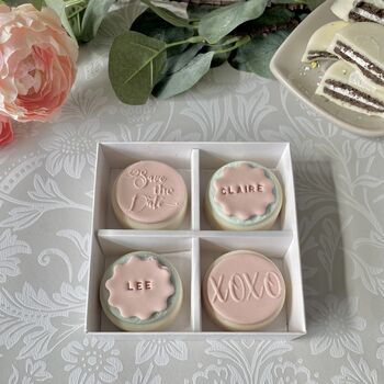 Save The Date Chocolate Coated Oreo Gift, 10 of 12