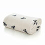 Rock Lobster Printed Supersoft Comfort White Throw, thumbnail 4 of 5