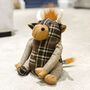 Luxury Highland Cow Padded Doorstop, thumbnail 1 of 3