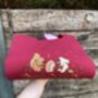 Woodland Animal Folk Band Embroidered Sweatshirt, thumbnail 2 of 4
