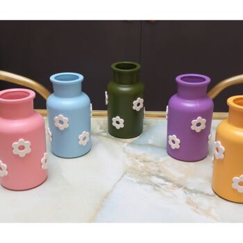 Colourful Daisy Design Mini Vase, 2 of 9