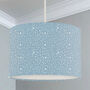 Blue Constellations Lampshade, thumbnail 1 of 2