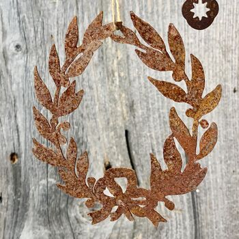 Rusted Hanging Decoration, 5 of 8