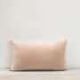 Misi Long Shell Pink Velvet Cushion, thumbnail 2 of 4