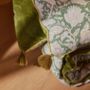 Cotton And Velvet Quilted Sofa Blanket Cover | 200 X 90cm, thumbnail 4 of 6