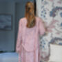 Reversible Hand Block Printed Cotton Robe, thumbnail 5 of 6