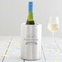 Personalised 'Wine Connoisseurs' Wine Cooler, thumbnail 1 of 1