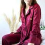 Ladies Soft Personalised Initial Pyjamas Gift For Her, thumbnail 8 of 9