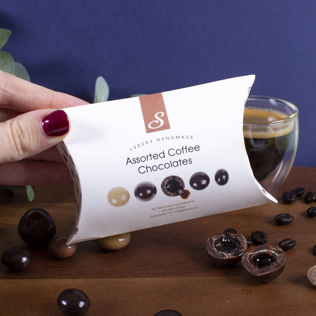 Luxury Handmade Italian Coffee Chocolates. Assorted Mix By Sweet Lounge