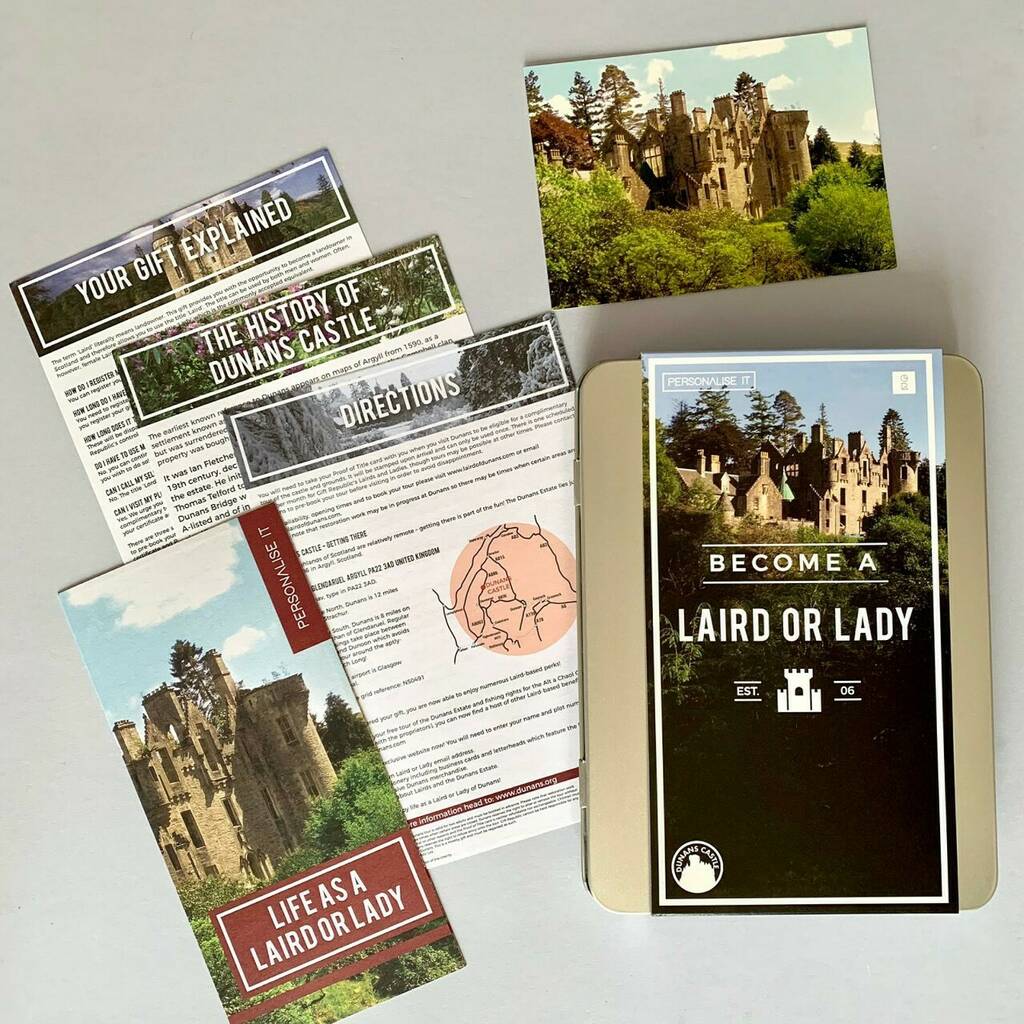 Become A Laird Or Lady Gift Tin, 1 of 4