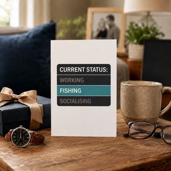 Father’s Day Gone Fishing Card, 3 of 6
