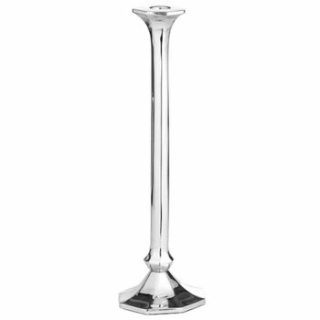 Silver Octagonal Candlestick, 2 of 2