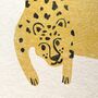 L For Leopard Children's Initial Print, thumbnail 2 of 3