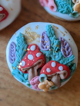 Personalised Fairy Toadstool Letterbox Biscuits, 6 of 7