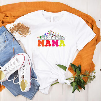 Flower Mama Printed T Shirt, 3 of 6