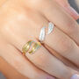 Adjustable Feather Wrap Ring, thumbnail 1 of 5