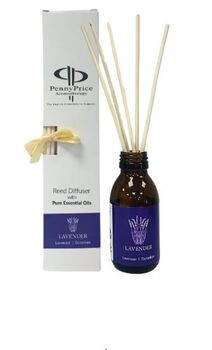 Lavender Aromatherapy Candle And Reed Diffuser Set, 3 of 3