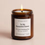 Personalised Wedding Gift For Sister Soy Wax Candle, thumbnail 1 of 5