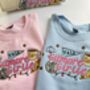Just A Gilmore Girlie Embroidered Sweatshirt, thumbnail 4 of 6