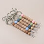 Custom Wooden Letter Bag Tag – Personalised Name Keyring, thumbnail 6 of 6