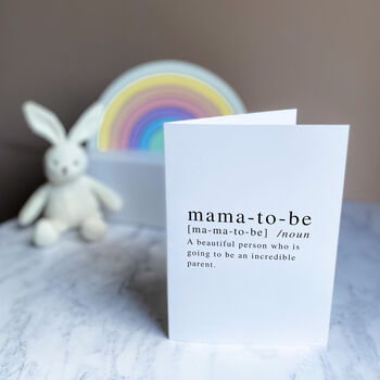 Mama To Be Celebration Card, 2 of 2