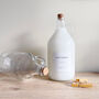 Refillable Demijohn Bottle With Personalised Label, thumbnail 1 of 8
