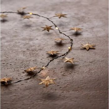 Antique Star LED Garland, 3 of 4