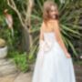 Maryanne In Ivory + Blush Teen Bridesmaid, thumbnail 5 of 11