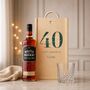 Personalised 40th Birthday Whisky Gift Set With Custom Lid, thumbnail 6 of 11