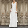 Ivory Applique White Wedding Dress, thumbnail 1 of 2