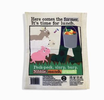 Nursery Times Crinkly Newspaper Farm Animals, 4 of 6