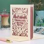 Personalised 'To My Parents On My Wedding Day' Card, thumbnail 1 of 9