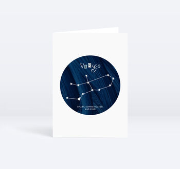 Astrological Personalised Star Sign Print/Card, 6 of 9