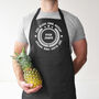 Personalised Apron: Eat, Sleep, Cook, Repeat, thumbnail 3 of 12