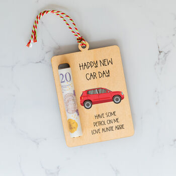 Personalised Driving Lessons Fund Money Gift Holder, 4 of 5