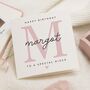 Personalised Cute Birthday Card For Niece, thumbnail 1 of 7