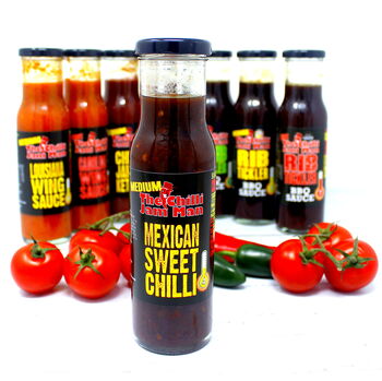 'Hot Stuff' Personalised Chilli Sauce Gift Set, 4 of 8