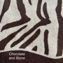 Zebra Print Cashmere Blend Soft Blanket Scarf, thumbnail 11 of 11