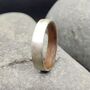European Walnut And Silver Ring Brushed Finish, thumbnail 2 of 7