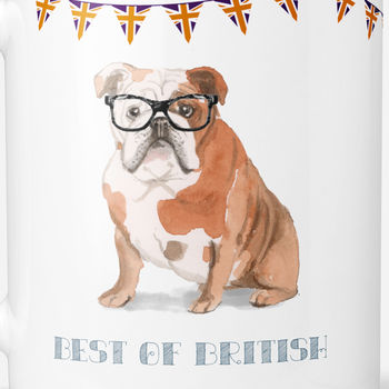 Personalised Bulldog Mug, 4 of 5