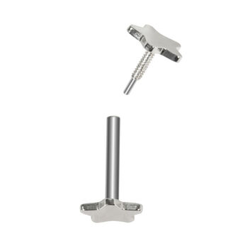 Sterling Silver Star Labret Earring, 3 of 12
