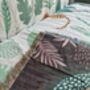 Woven Botanical Monochrome Throw Blanket, thumbnail 6 of 8