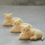 Cute Sitting Cat Candle | Kitten Candle, thumbnail 3 of 5