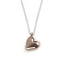 Double Heart Necklace With Gold Colour Hearts, thumbnail 8 of 8