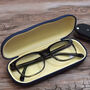 Geometric Monogram Spectacle Case – Personalised Gift, thumbnail 3 of 3