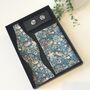 Liberty Self Tie Bow Tie , Green Strawberry Thief Print, thumbnail 2 of 10