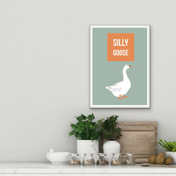 Silly Goose Print, 2 of 3